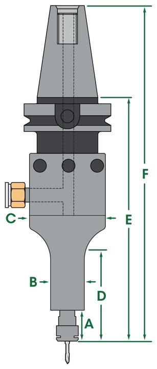 図44 625LBT40（50mm） の外形図