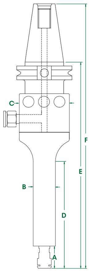 図43 625LBT30（100mm） の外形図