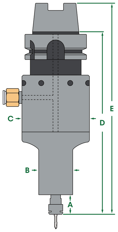 図51 650HSK-A63 の外形図
