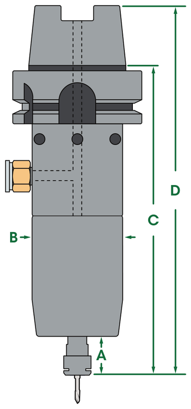 図34 602HSK-A63 の外形図